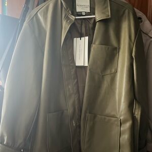 Olive green jacket